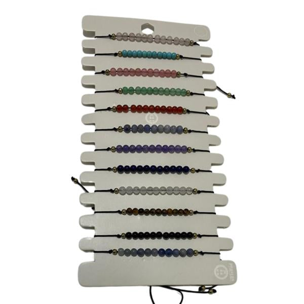 Pulsera De Hilo Diseño Bolitas De Color Modelo Hn1618