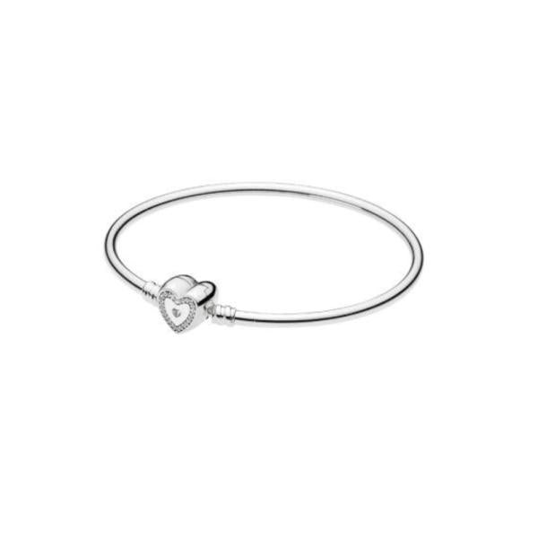 Pulsera Rigida Pandora Moments Heart Claps