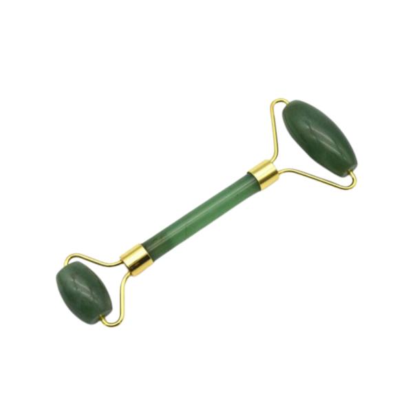 Rodillo Doble De Jade Aventurina Verde