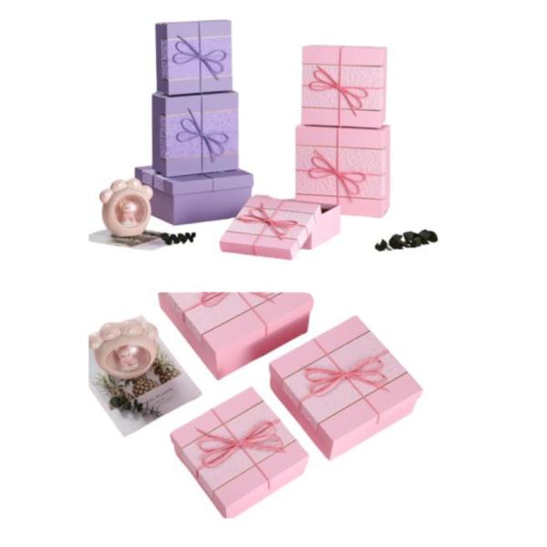 Set Caja De Regalo  Modelo 8301-138 Rosado