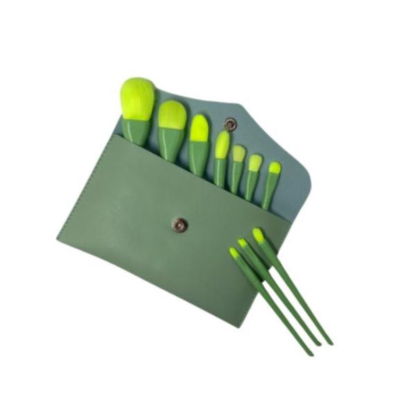 Set De Brochas Con Estuche  Modelo Sl-28714-10 Menta