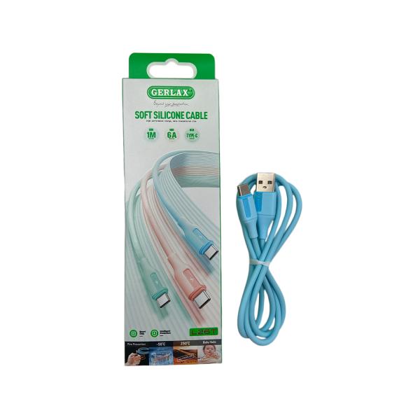 Cable Usb Tipo C L26T Gerlax Turqueza
