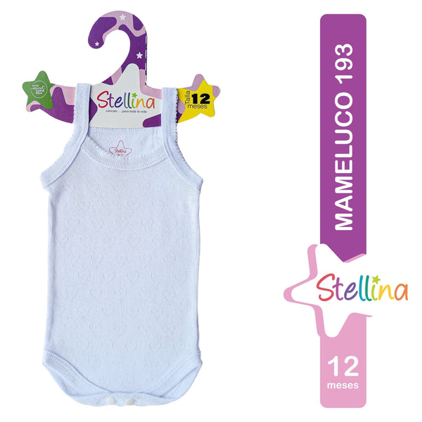 Mameluco 193 Stellina Bebé - Talla 12 Meses