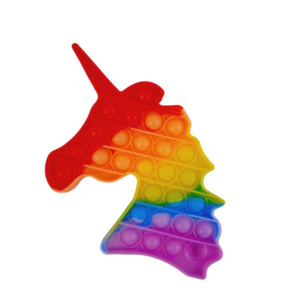 Juego Para Niño Pop It Forma De Unicornio