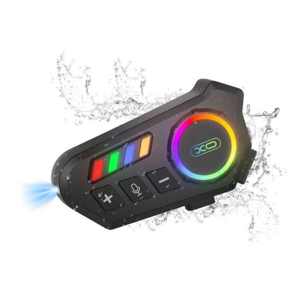 AUDIFONO MANOS LIBRES INTERCOMUNICADOR PARA CASCO MODELO BE56 XO NEGRO