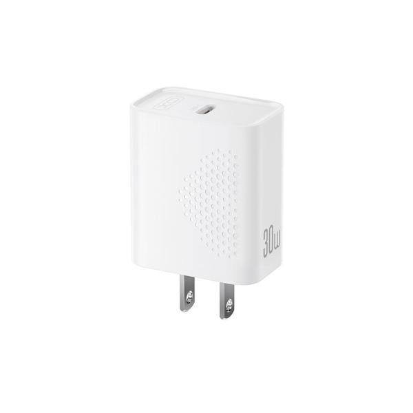 CUBO TIPO USB-C CARGA RÁPIDA 20W MODELO L160 XO BLANCO