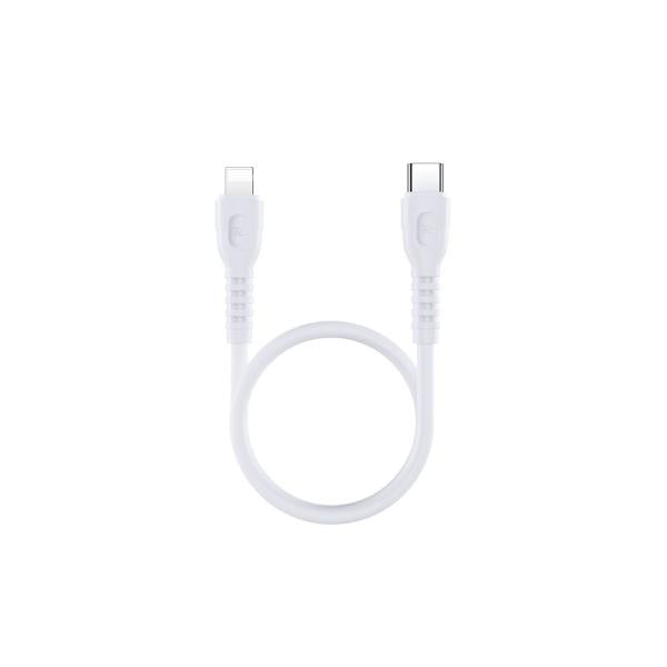 CABLE TIPO C LIGHTNING RC-C022 REMAX 30CM BLANCO