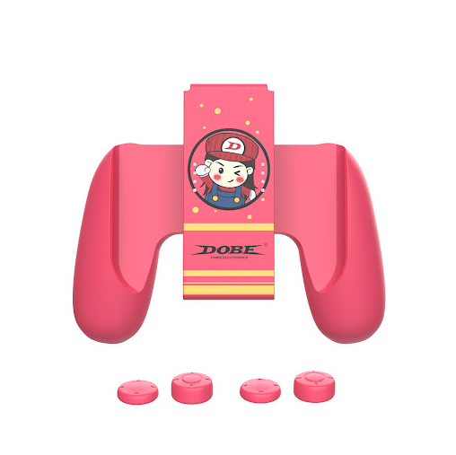 SOPORTE CONTROL JOYCON NINTENDO SWITCH ITNS-2145 DOBE ROSADO