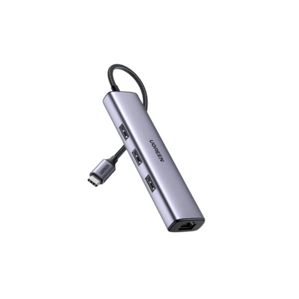 HUB USB TIPO A CM475 60600 UGREEN GRIS