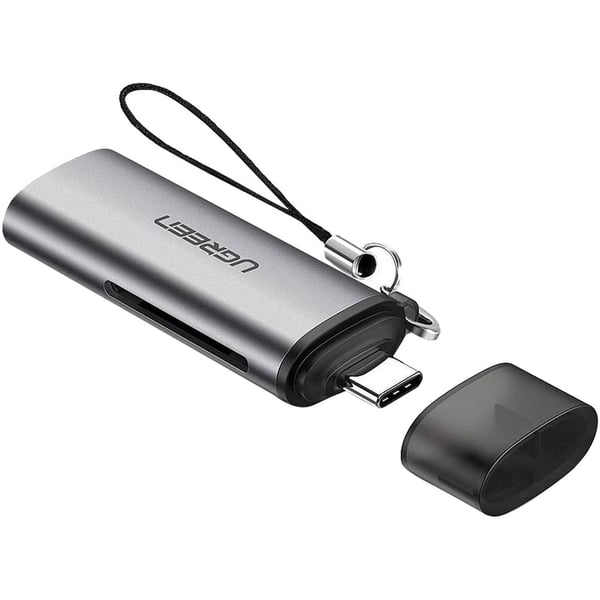 LECTOR DE MEMORIA USB TIPO C CM184 50704 UGREEN GRIS