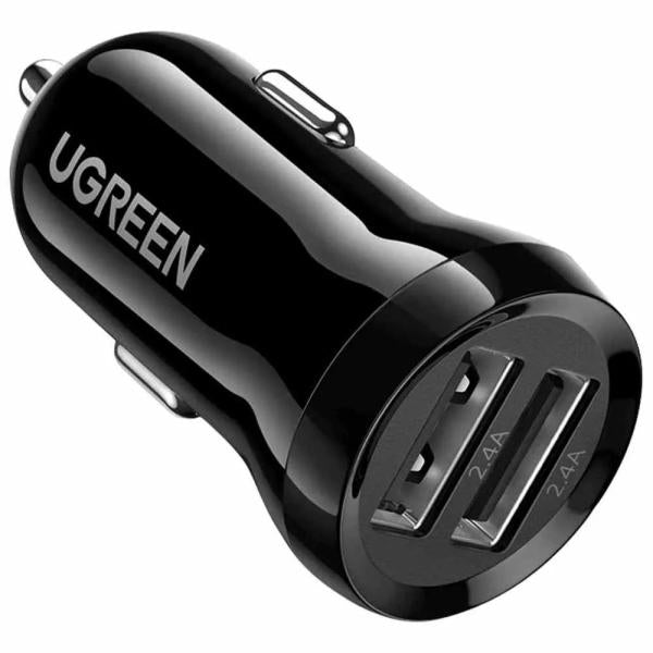 Cargador Cubo Carro ED018 50875 Ugreen Gris