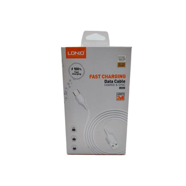 Cable Usb Micro B LS542 Ldnio Blanco