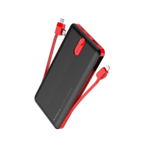 BATERIA DE EMERGENCIA PL1013 10.000MAH LDNIO NEGRA