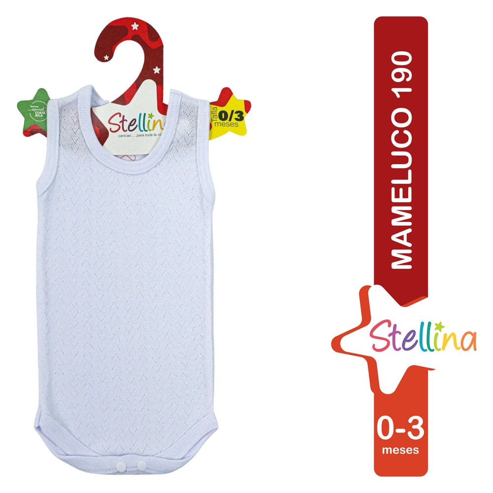 Mameluco 190 Stellina Bebé - Talla 3 Meses