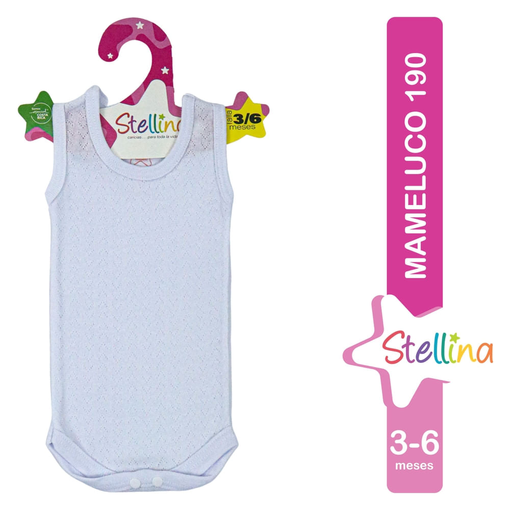 Mameluco 190 Stellina Bebé - Talla 6 Meses