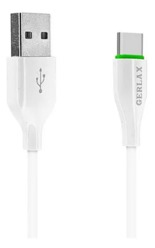 Cable Usb Micro B GD-11V Gerlax Blanco