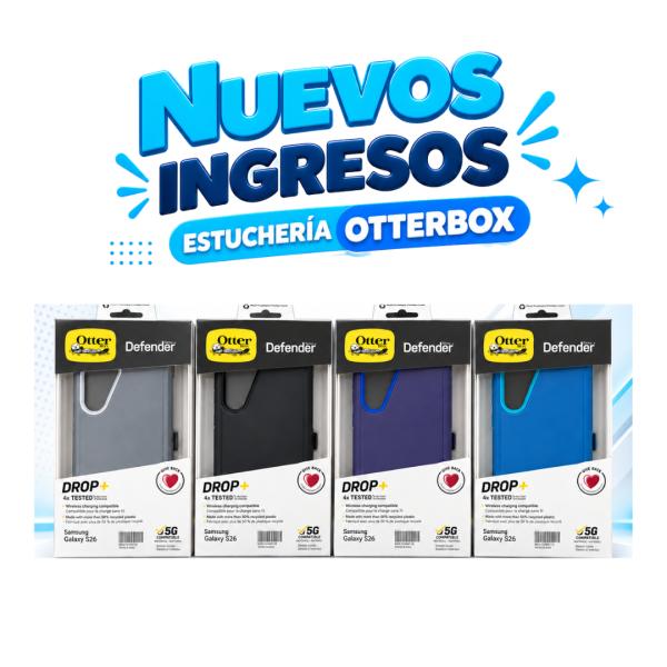 ESTUCHE OTTER BOX DEFENDER SAMSUNG S26 ULTRA NEGRO