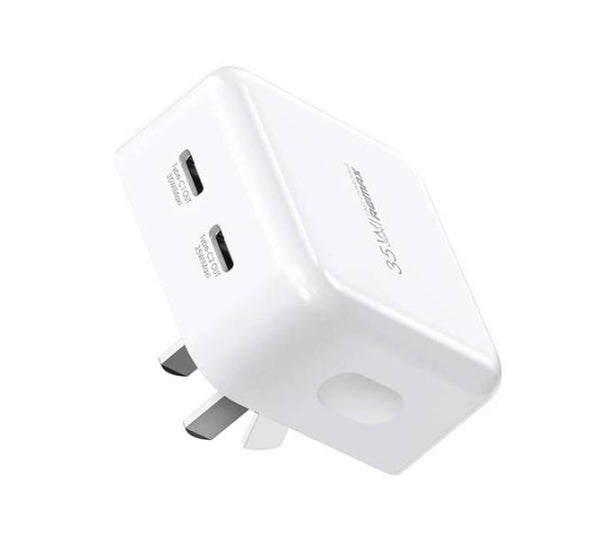 Cargador Cubo Casa RP-U87 Serie Gan Remax Remax Blanco