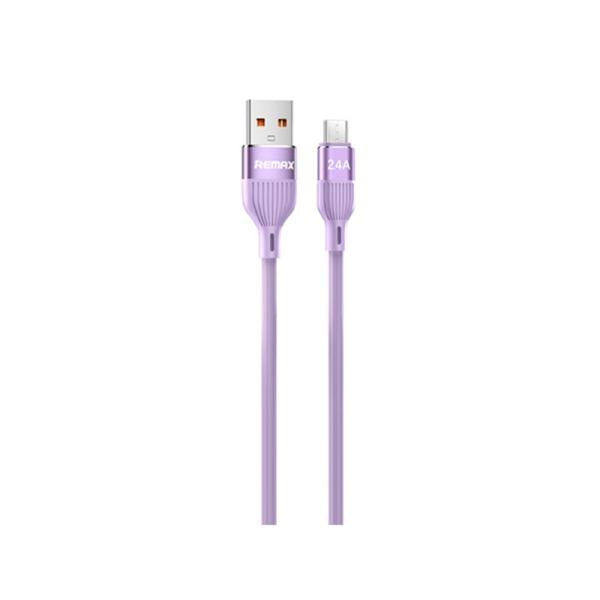 Cable Usb Micro B Rc-C135 Series Alyoncai Remax Morado