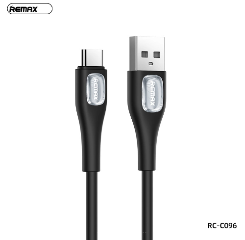 Cable Usb Tipo C RC-C096 Serie Moka Remax Negro