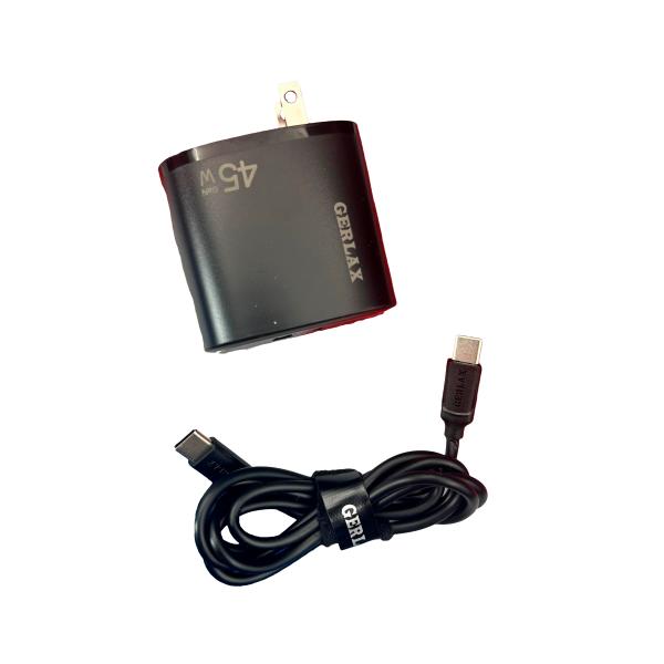CARGADOR CASA GA-44M GERLAX TIPO C BLANCO