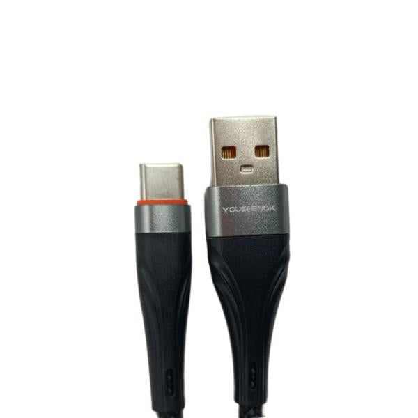 Cable Usb Tipo C K-61 Youshengku Negro