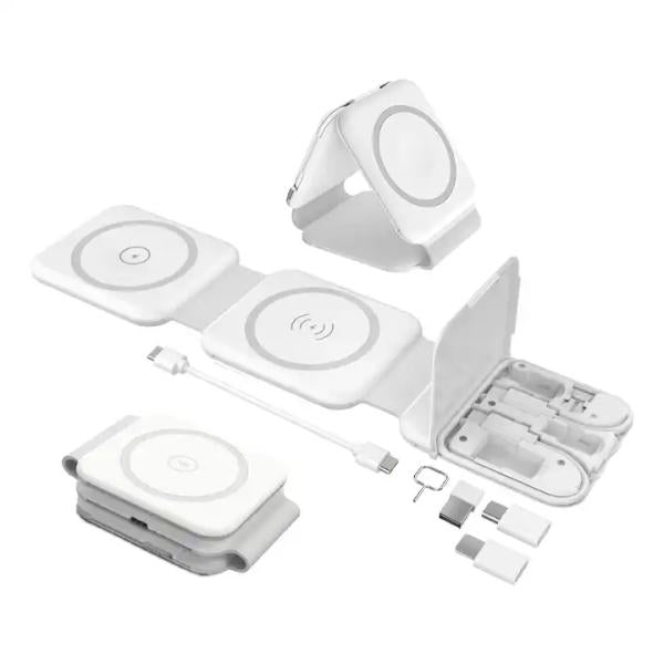 CARGADOR INALAMBRICO YE27 YOOKIE BLANCO