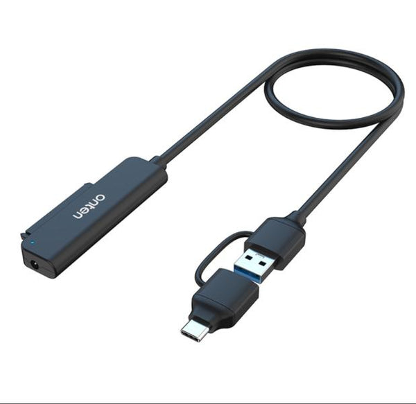 Cable Usb Tipo C Y Usb Tipo A 3.0 A Sata Otn-Uca311 Onten Azul