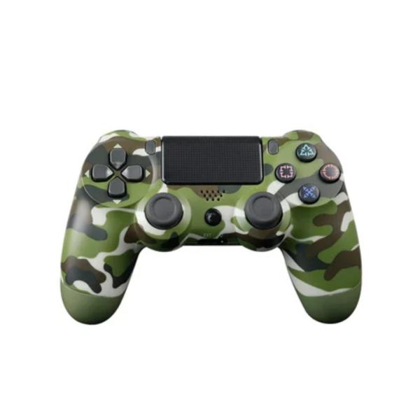 Control Play Station 4 Ps4 Generico Sin Logo Color Camuflado Verde