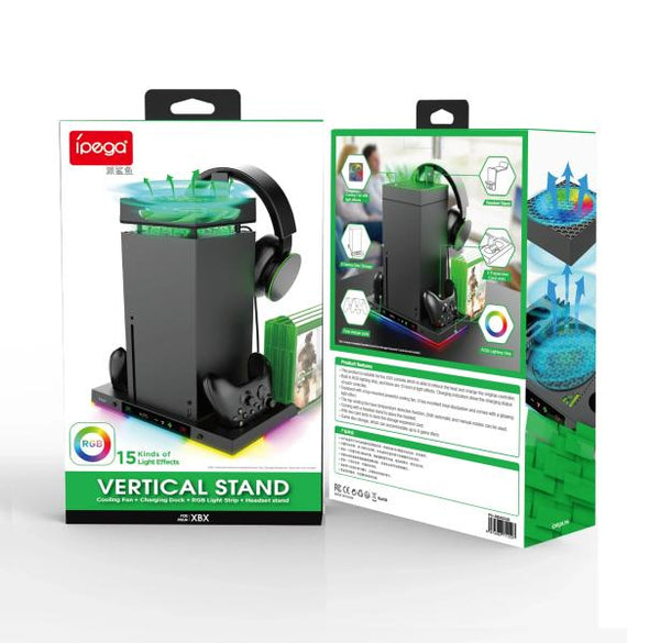 ESTANTE CARGADOR PARA X BOX PG-XBX024S IPEGA NEGRO