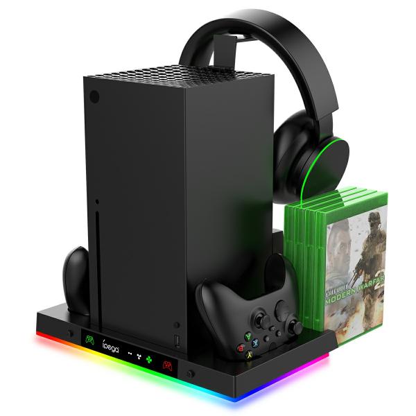 ESTANTE CARGADOR PARA X BOX PG-XBS012S IPEGA NEGRO