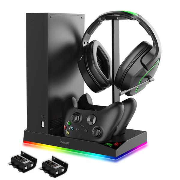 ESTANTE CARGADOR PARA X BOX PG-XBS013SA IPEGA NEGRO