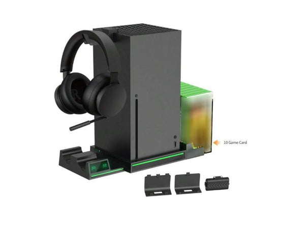 ESTANTE CARGADOR PARA X BOX TYX- 1622 DOBE NEGRO
