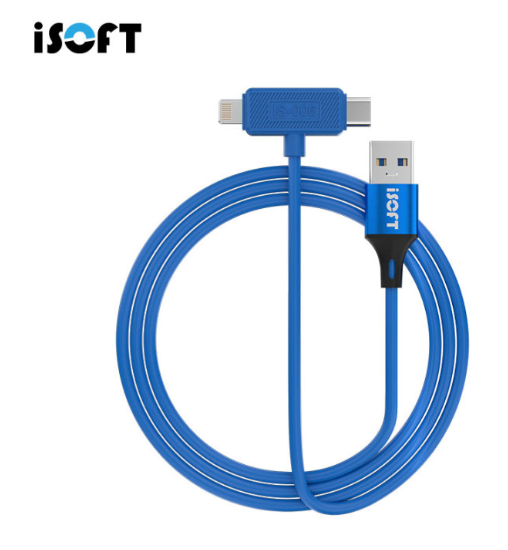 Cable Transmision Datos Ios Android Isoft IS-006