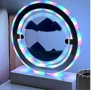 LAMPARA CON PARLANTE 3D BLANCA
