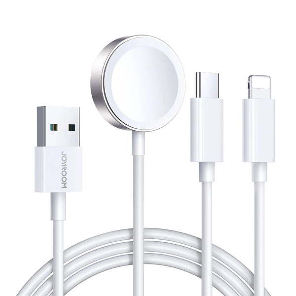 CARGADOR RELOJ USB TIPO C A APPLE S-IW008 JOYROOM BLANCO