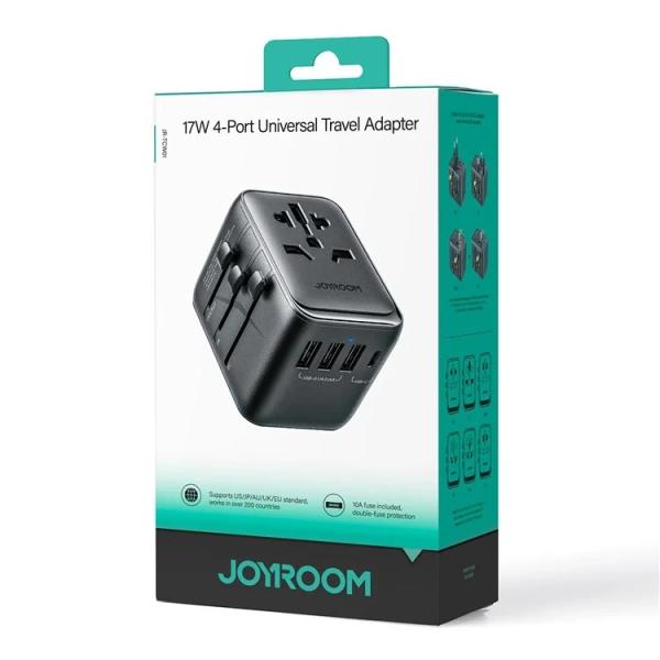 CARGADOR CUBO UNIVERAL JR-TCW016 JOYROOM NEGRO