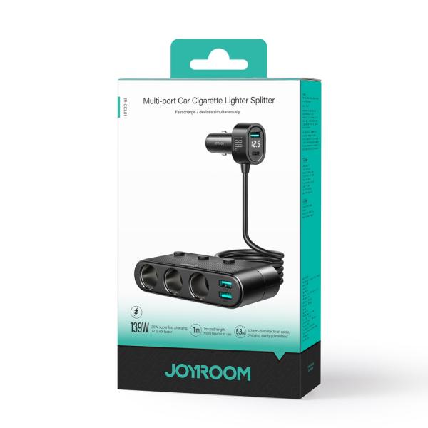 CARGADOR CUBO JR-CCL01 JOYROOM NEGRO