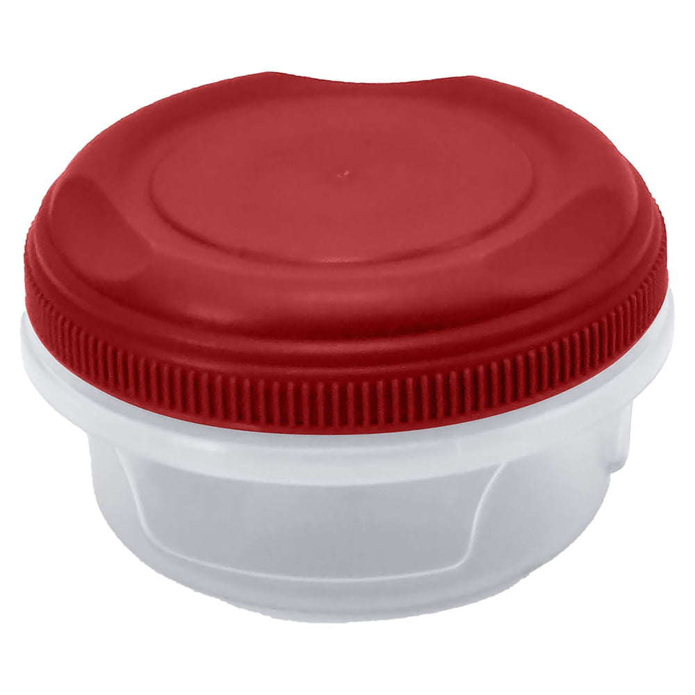 Cilindro Guateplast Domo Con Rosca. (1.5 Tz/ 355 Ml) Color Rojo - Unidad