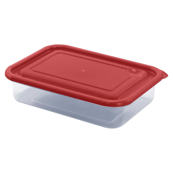 Tazón Guateplast Rectangular Pequeño Tr (14 Oz/450 Ml) Color Rojo - Unidad