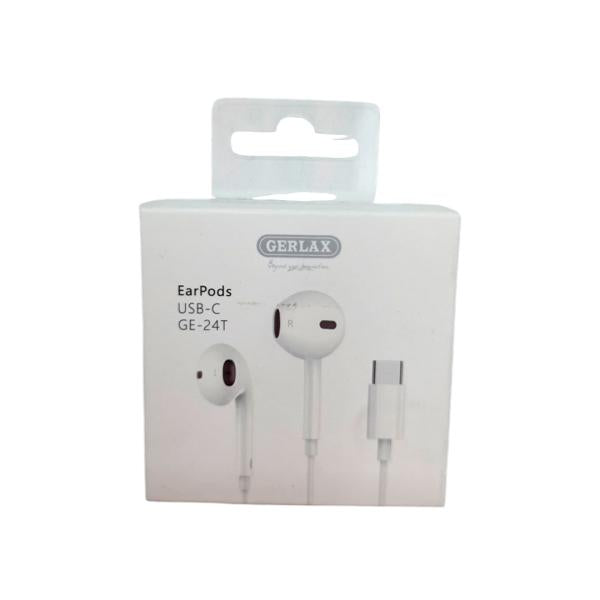 AUDIFONOS MANOS LIBRES JR-EC06 TIPO C BLANCO