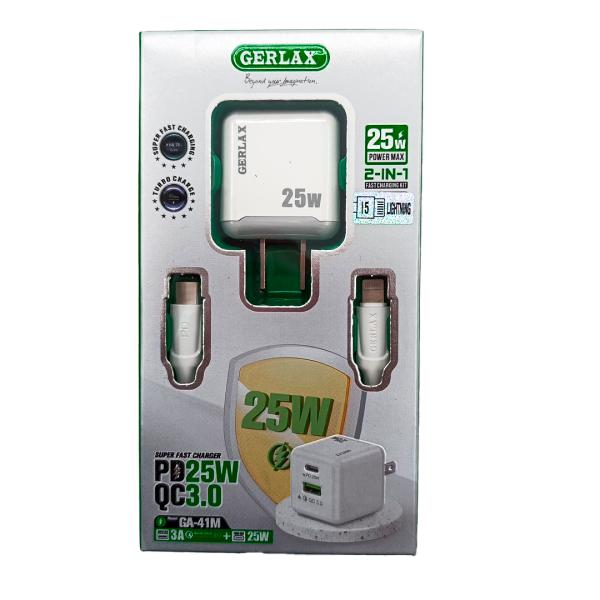 Cargador Casa Ga-41M Gerlax Blanco Lightning