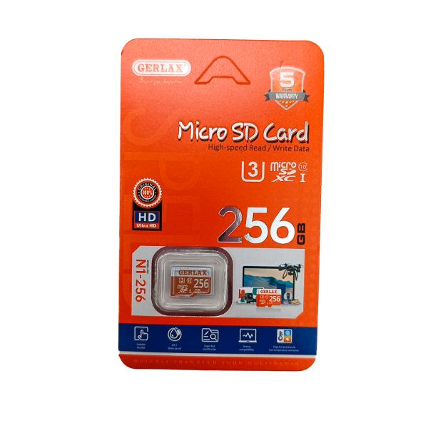 MEMORIA MICRO SDXC N1 GERLAX 256GB