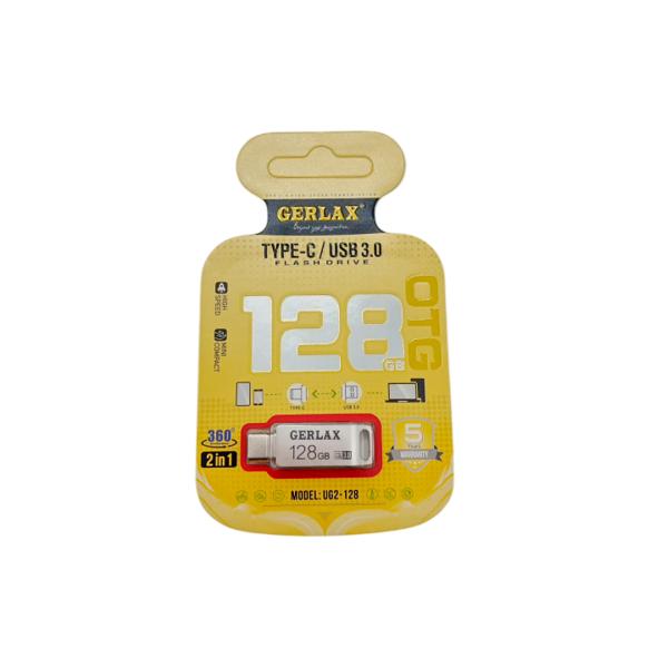 Llave Maya Ug2 Gerlax 128Gb Plateada
