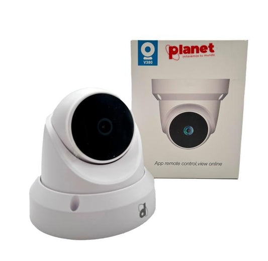 Cámara de Vigilancia Planet Q1 WiFi 3MP con Visión Nocturna, Audio Bidireccional y Detección de Movimiento