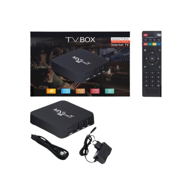 Tv Box Mxq 4K Ultra Hd Android Para Pantallas Sistema Multimedia