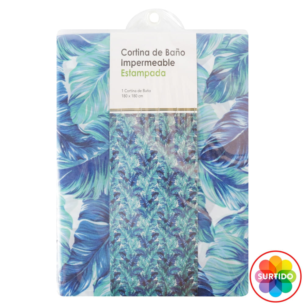 Cortina American Para Baño Estampada