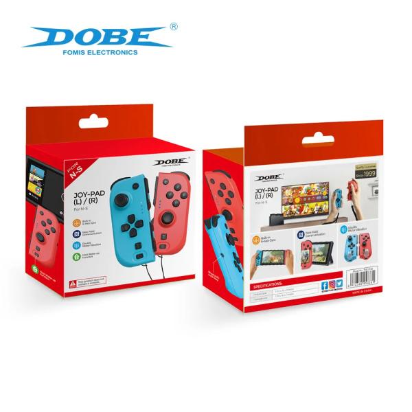 CONTROL NINTENDO SWITCH JOY CON TNS-0163B  DOBE VERDE AZUL