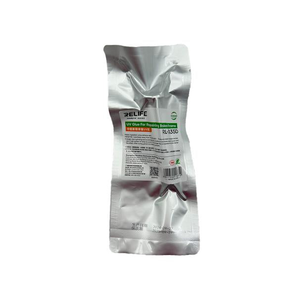 Goma Para Reparacion Marcos RL-035D Uv Relife Negra