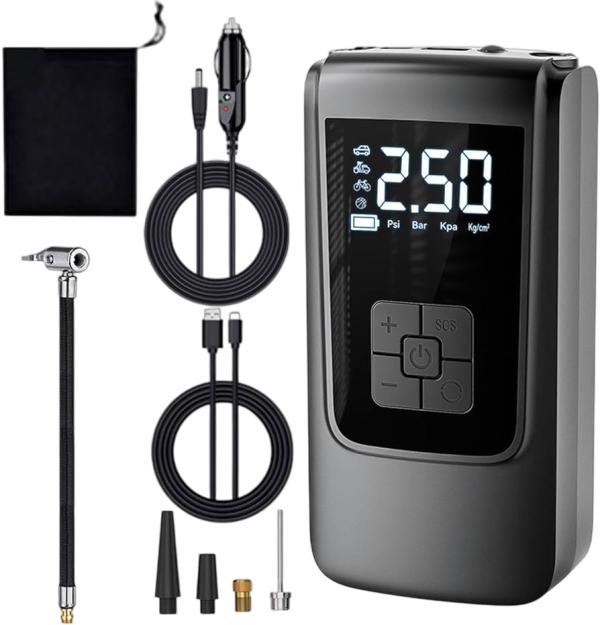 INFLADOR Y BATERIA DE EMERGENCIA YE17 YOOKIE CON CABLE